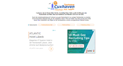 Desktop Screenshot of cuxhaven-tourismus.org